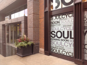 SoulCycle has started construction on its first Chicago studio at 1225 Old Town Apartments.