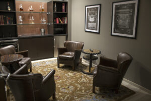 Amata's newest office center at 150 S. Wacker, in Chicago's West Loop neighborhood, opened last May.