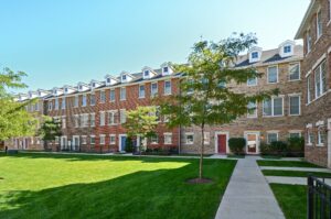 Church Street Village is a new-construction townhome development in Evanston.