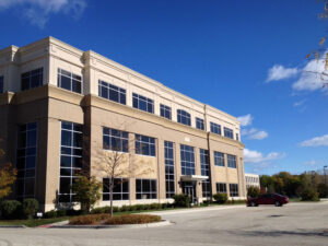 900 Technology Way, Libertyville-Front:  SVN AuctionWorks will auction 10 bank-owned, class A office condos in a new Libertyville, Ill., development in its April 20-22 auction.