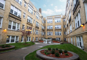 Pangea Properties owns and manages nearly 11,000 rental units in underserved communities throughout Illinois, Indiana and Maryland, including this community in Chicago. Through its newly established partnership with TransUnion, Pangea will give renters an opportunity to build credit histories by reporting their payment performance to the global credit reporting company.