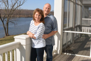 Ann and Harry Hultgren enjoy outdoor activities such as boating, biking and hiking when spending time at their second home at Heritage Harbor Ottawa Resort.