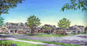 Edward R. James Homes' community Westgate at The Glen is drawing empty-nesters who wish to remain in Glenview, Ill.