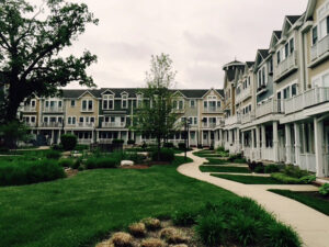 Somerset townhomes range in size from 1,986 to 2,242 square feet and come standard with three bedrooms, two full baths and two half baths, an eat-in kitchen, dining room, family room, finished lower level, and attached two-car garage. 