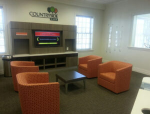 Englewood Construction recently completed the renovation and reimaging of Countryside Bank’s headquarters in Countryside, Ill., as well as the bank’s four other nearby locations in Burbank, Darien, Homer Glen and Chicago. Pictured is the Burbank, Ill. location. 