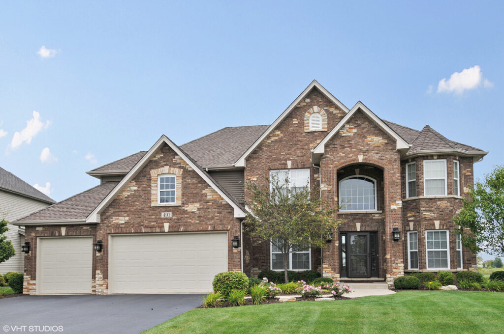 Clubhouse community, Hunt Club Oswego, in Oswego, Ill., has 39 home sites available, including the Carly Marie model  (shown). (Photo: VHT Studios) 