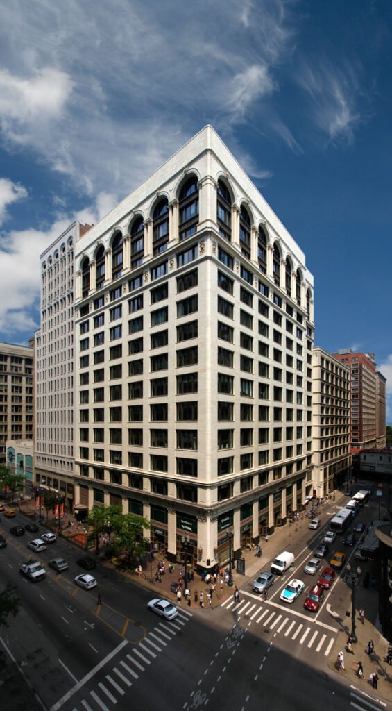 Transwestern represented Coyne College in a 47,038-square-foot lease at One North State, a 680,000-square-foot office tower in Chicago’s Loop.