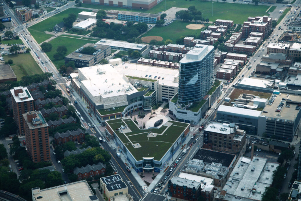 Structured Development's NEWCITY complex is at the heart of activity in the Clybourn Corridor.