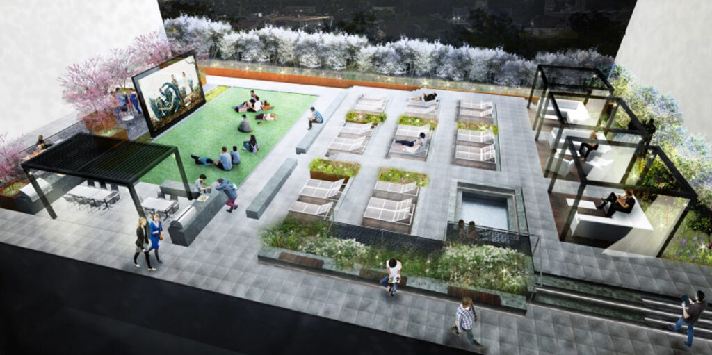 RISE at Riverfront Crossings  was designed to meet the growing demand for modern hospitality options and amenity-rich rental housing close to the University of Iowa campus and downtown Iowa City.