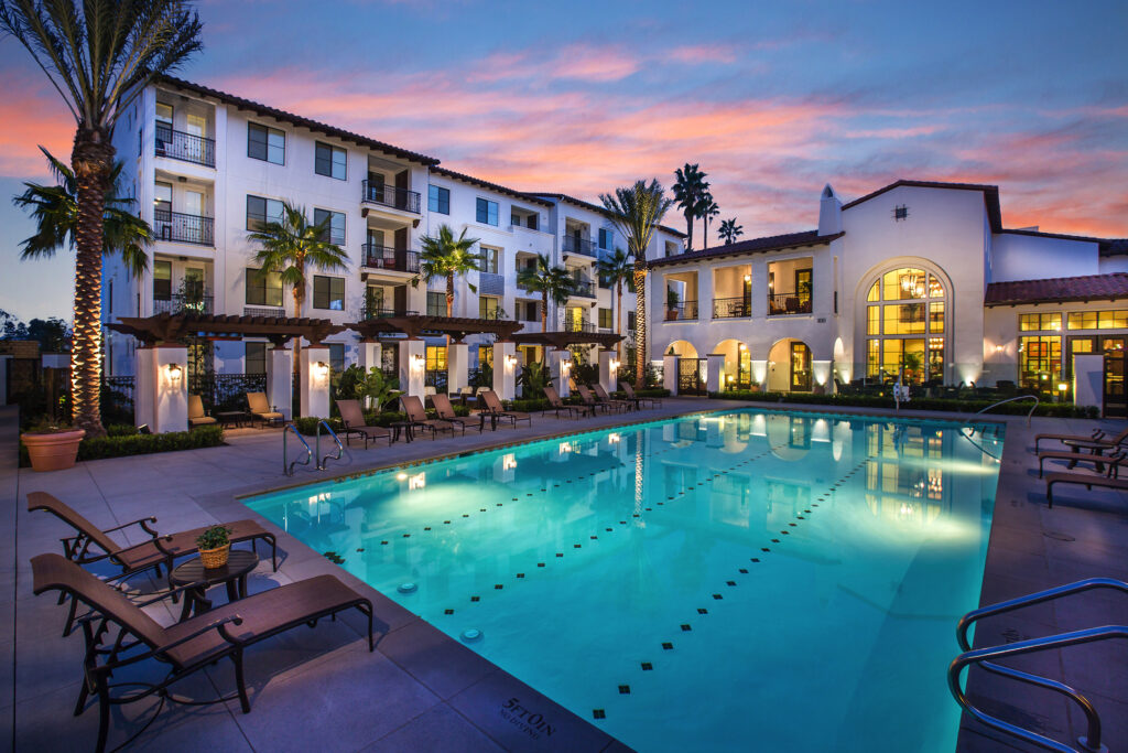 KTGY Architecture + Planning's 55+ community Azulon at Mesa Verde in Costa Mesa, Calif., includes universal design elements.