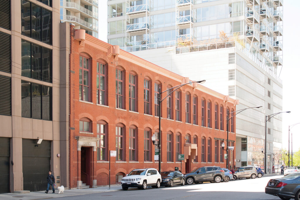 445 W. Erie St. was one of six loft office buildings sold as part of an $86 million transaction brokered by KIG CRE.