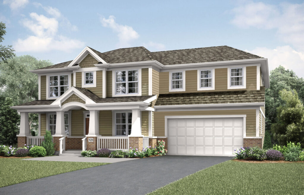 Lexington Homes has started sales at Lexington Towne, an enclave of 15 single-family homes within walking distance to downtown Arlington Heights.