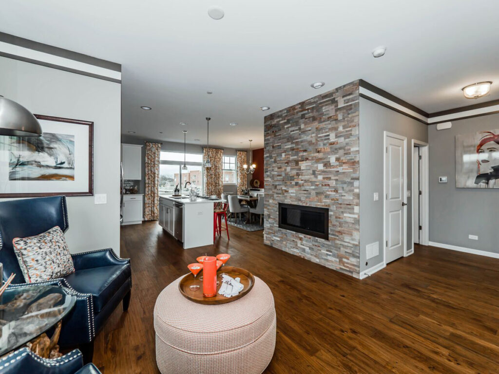 Lexington Crossing offers 54 townhomes in a convenient infill location in Rolling Meadows