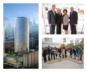 Fifield Realty Corp. and F&F Realty Ltd. recently broke ground on 727 West Madison, a luxury apartment building that will sit at the corner of Halsted and Madison streets in the West Loop. 
