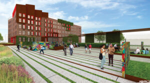 Slated to deliver in 2018, Mural Park will offer numerous amenities including a restaurant, café, rooftop deck and community plaza along the new Paseo trail. 