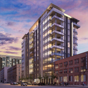 Exterior Rendering Three Sixty West