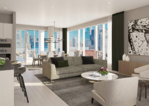 Interior Rendering Three Sixty West