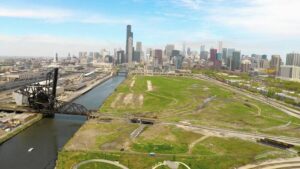 Related Midwest is collaborating with architecture firm Skidmore Owings & Merrill on its 62-acre site at Clark Street and Roosevelt Road in downtown Chicago. (Photo: Chris Walker/Chicago Tribune)