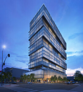 Residences at SixForty, a 250-unit luxury residential and retail tower in Chicago’s River North neighborhood, feature natural quartz and stone finishes, and unobstructed panoramic views.