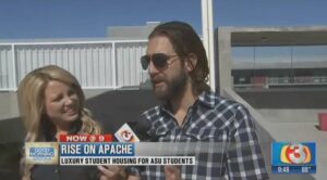 Ryan Sadowy, senior development manager at CA Ventures, showed off RISE on Apache during a live tour with Good Morning Arizona.