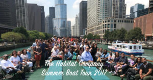 The Habitat Company recently celebrated its summer outing with a Chicago architectural boat cruise. 