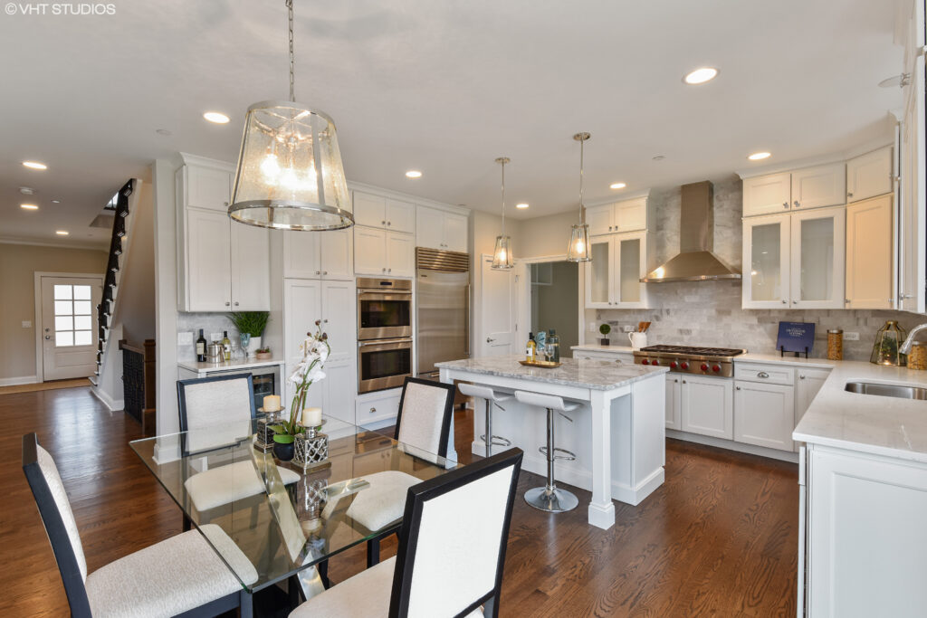 Kitchens at Sibley Residences feature chef’s kitchens with Sub-Zero and Wolf appliances.