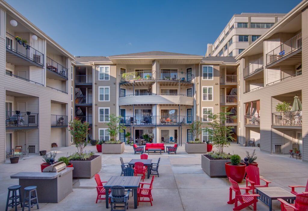 A transit-oriented development acquired by Waterton last month, The Citizen at Shirlington Village offers one-, two- and three-bedroom apartments just 3 miles from the Pentagon.