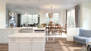 Spacious kitchens with plenty of storage, large islands and space to entertain are key for downsizers at Anets Woods by Edward R. James Companies.
