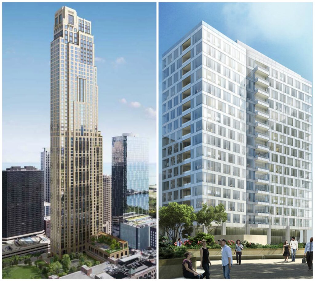 One Bennett Park and Renelle on the River are two of downtown Chicago's most anticipated luxury residential developments.