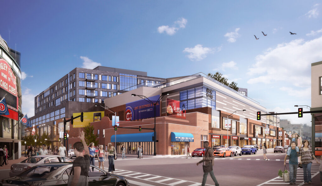  Addison & Clark is nearly topped off and will bring year-round entertainment options to Wrigleyville.