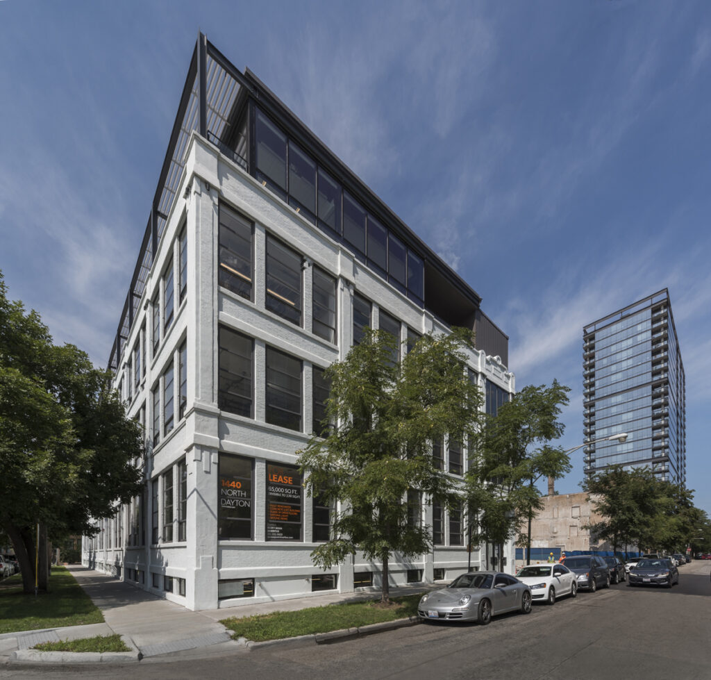 1440 N. Dayton, Boutique Loft Office Redevelopment in Chicago’s Lincoln